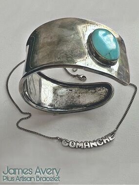James Avery COMANCHE NECKLACE & artisan wide cuff